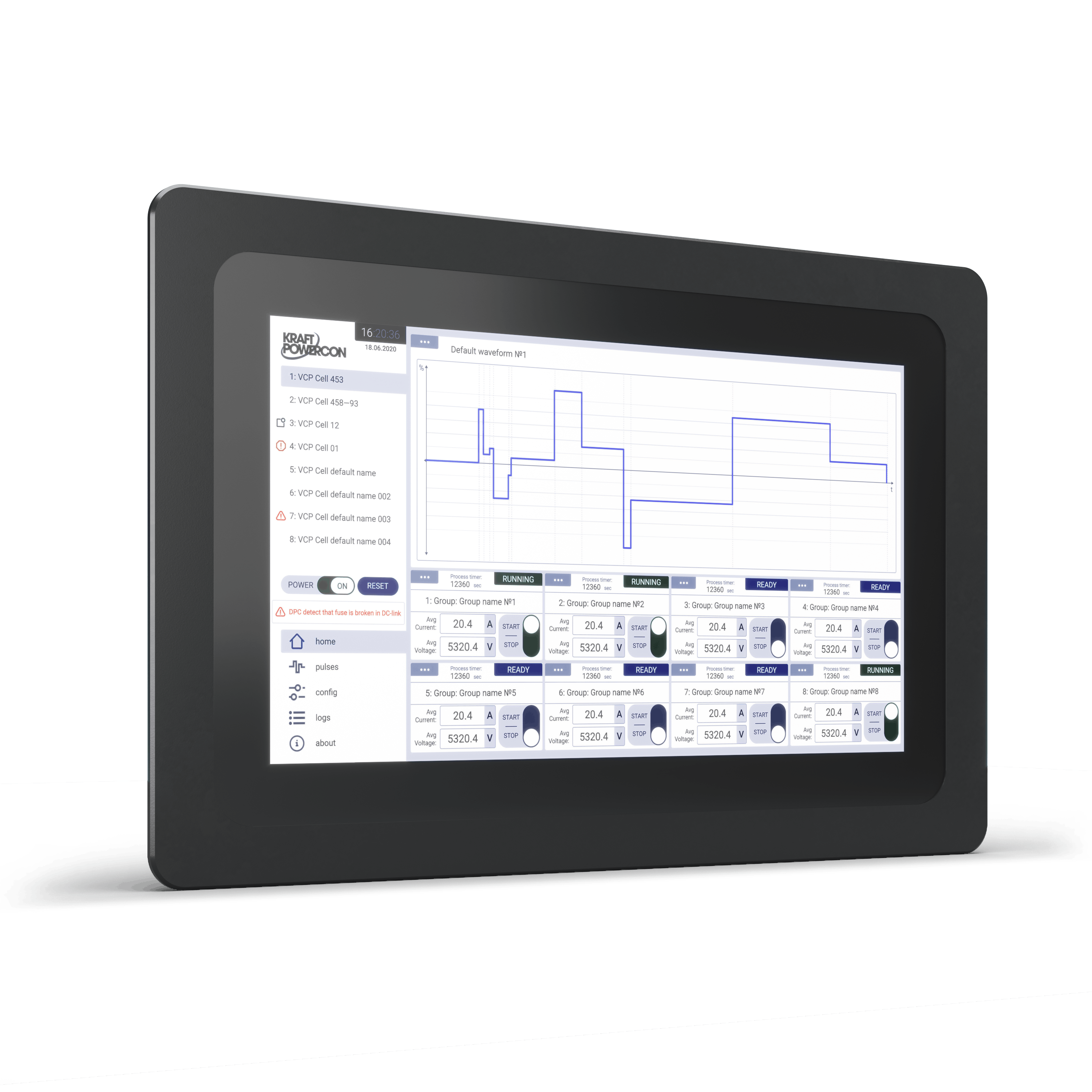 ModuPulse Touch Control
